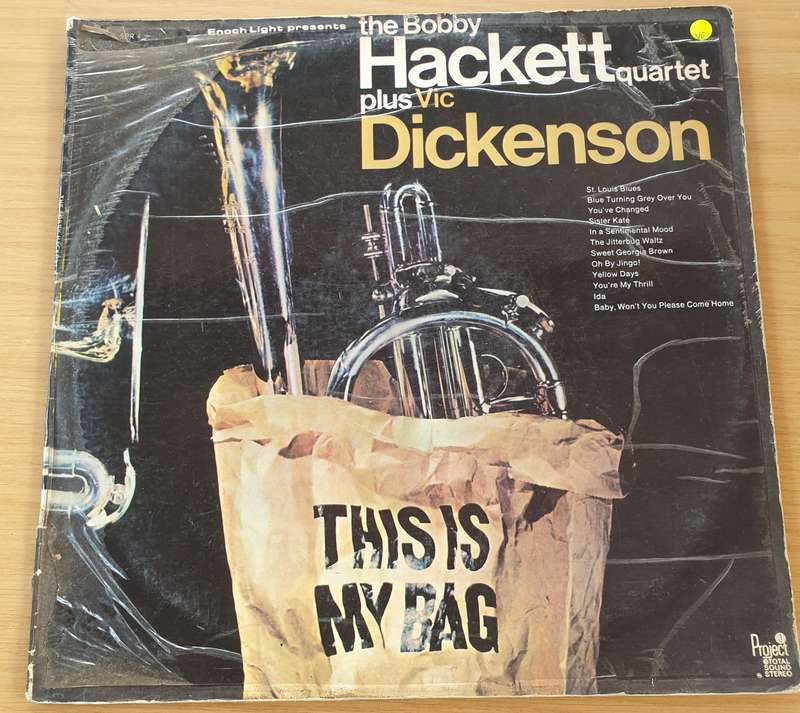 The Bobby Hackett Quartet Plus Vic Dickenson  This Is My Bag - Vinyl LP Record (VG)