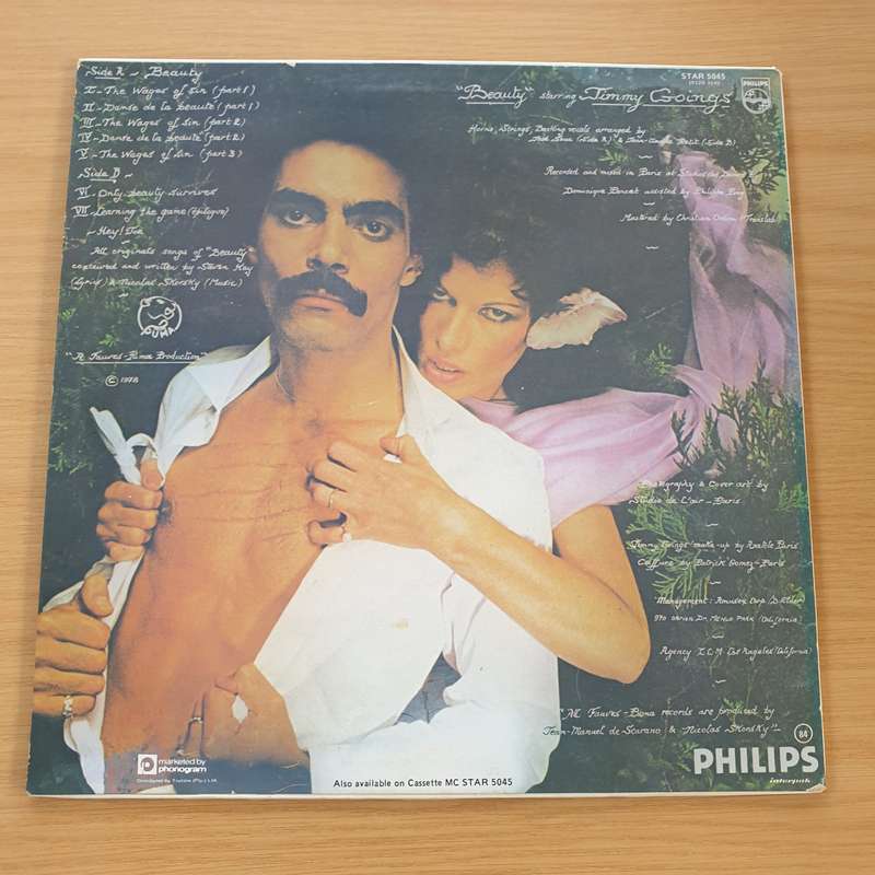 Santa Esmeralda Starring Jimmy Goings  Beauty - Vinyl LP Record  (VG+)