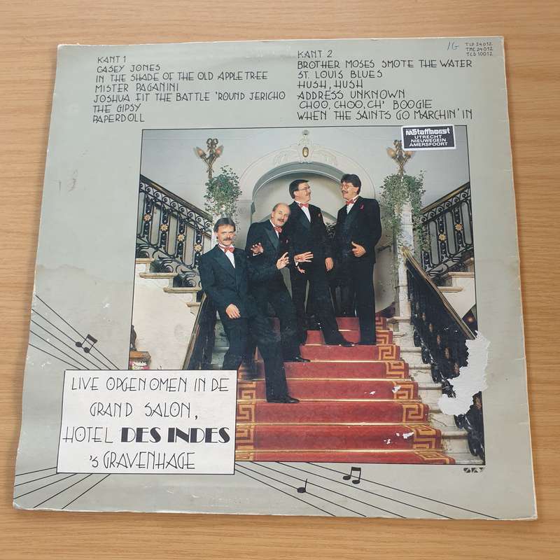 The Deep River Quartet  Live Jubilee  Vinyl LP Record  (VG-)