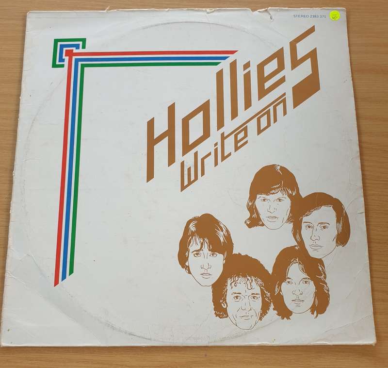 The Hollies  Write On  Vinyl LP Record  (VG-)