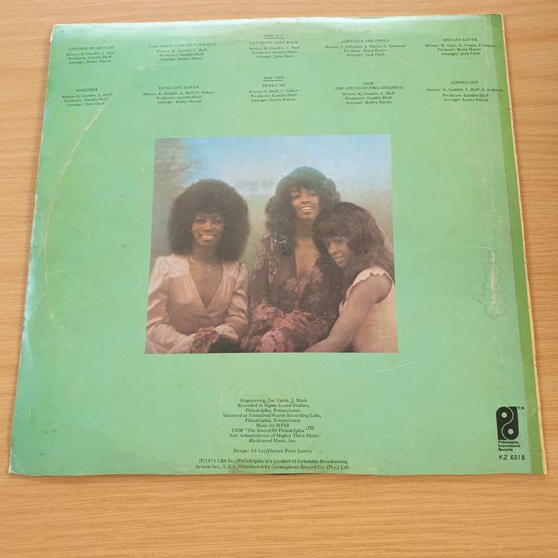 The Three Degrees - International - Vinyl LP Record (G+)