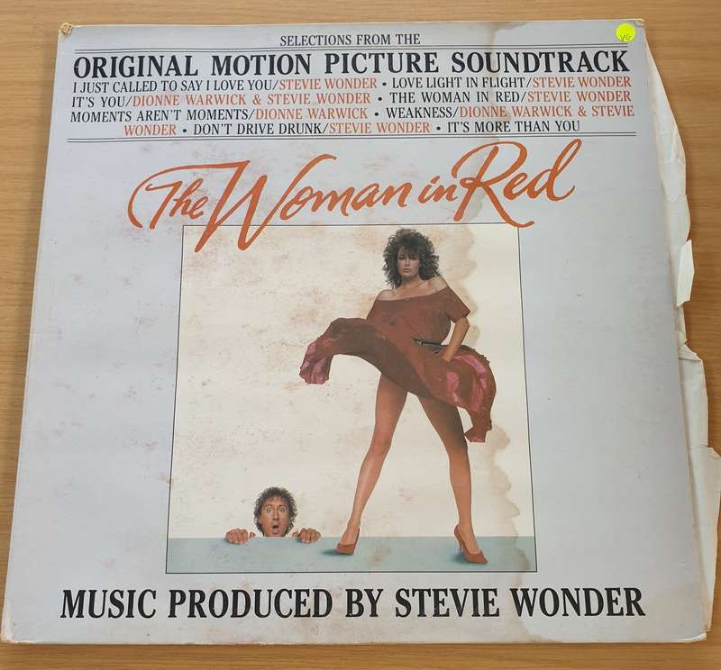 Stevie Wonder  The Woman In Red (From The Original Motion Picture Soundtrack)  - Vinyl LP Reco...
