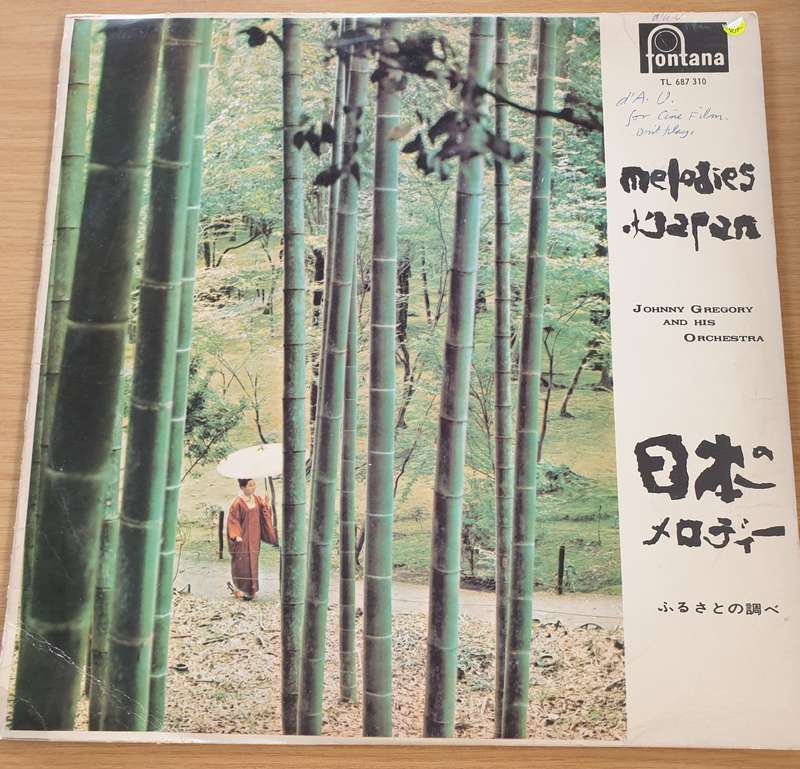 Johnny Gregory And His Orchestra  Melodies Of Japan - Vinyl LP Record - Very-Good+ Quality ...