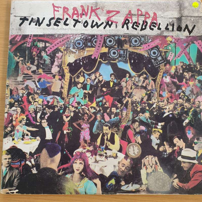 Frank Zappa  Tinsel Town Rebellion  Double Vinyl LP Record  (VG+)
