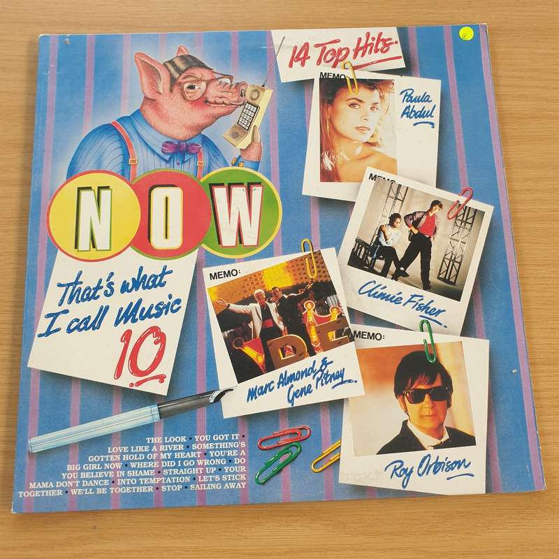 Now That's What I Call Music - Vol 10 - Original Artists (Paula Abdul/Climie Fisher...)   Viny...