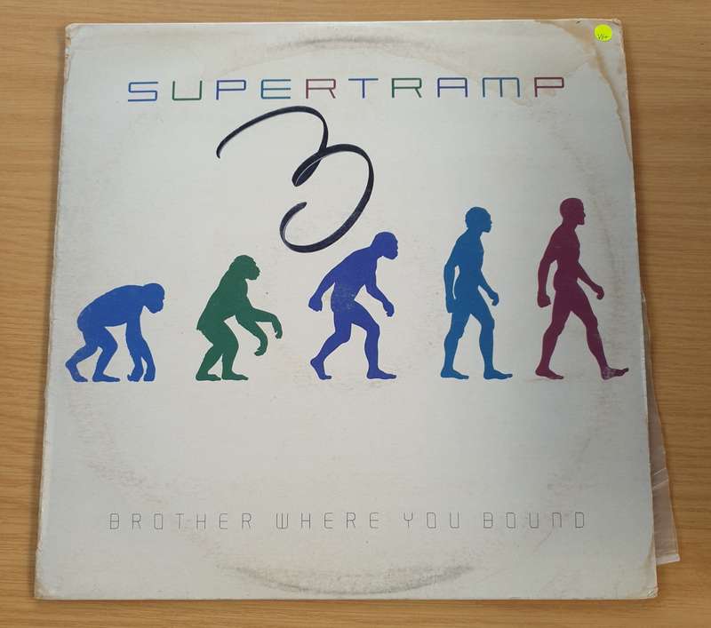 Supertramp  Brother Where You Bound - Vinyl LP Record  (VG+)