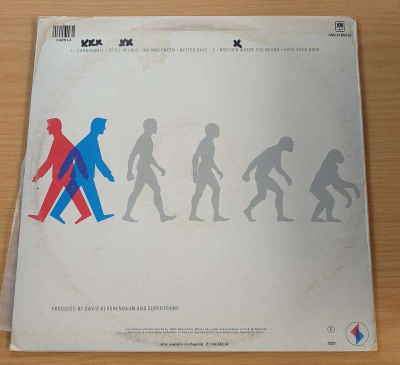 Supertramp  Brother Where You Bound - Vinyl LP Record  (VG+)