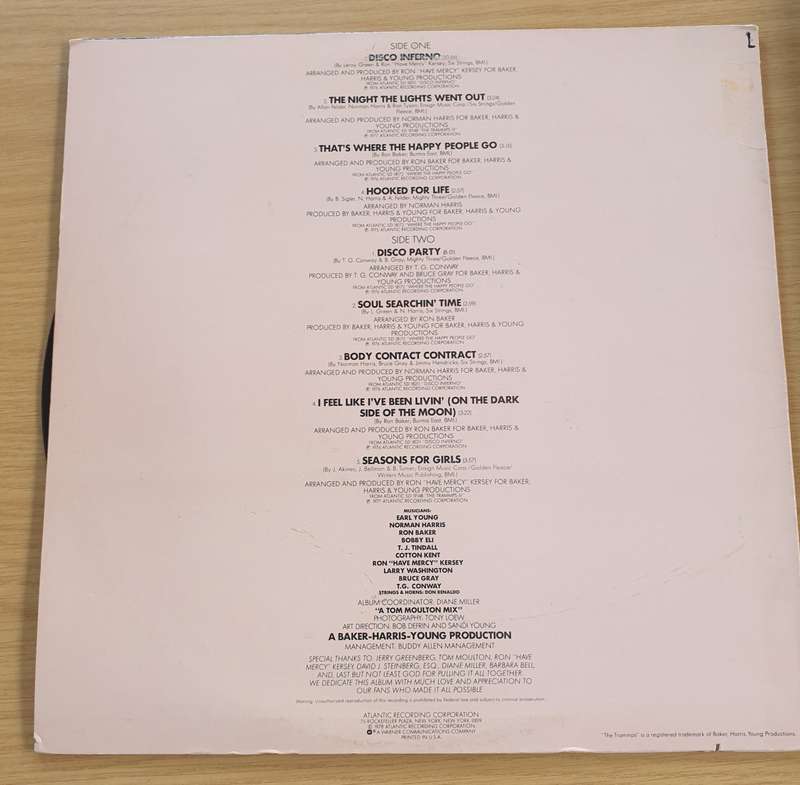 The Trammps  The Best Of The Trammps - Vinyl LP Record  (VG+)
