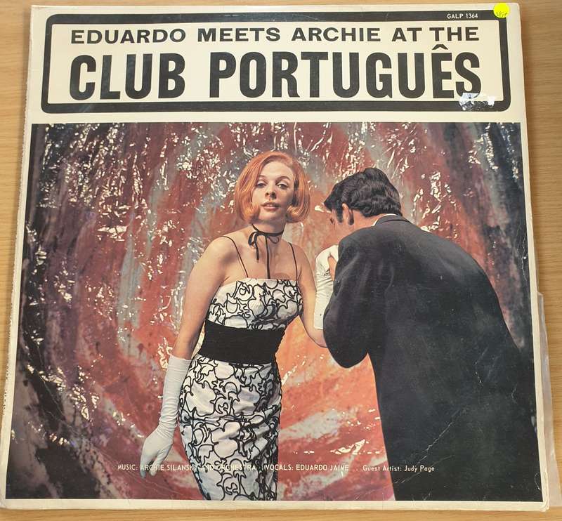Eduardo Jaime/ Archie Silansky  Eduardo Meets Archie At The Club Português - Vinyl LP Record ...