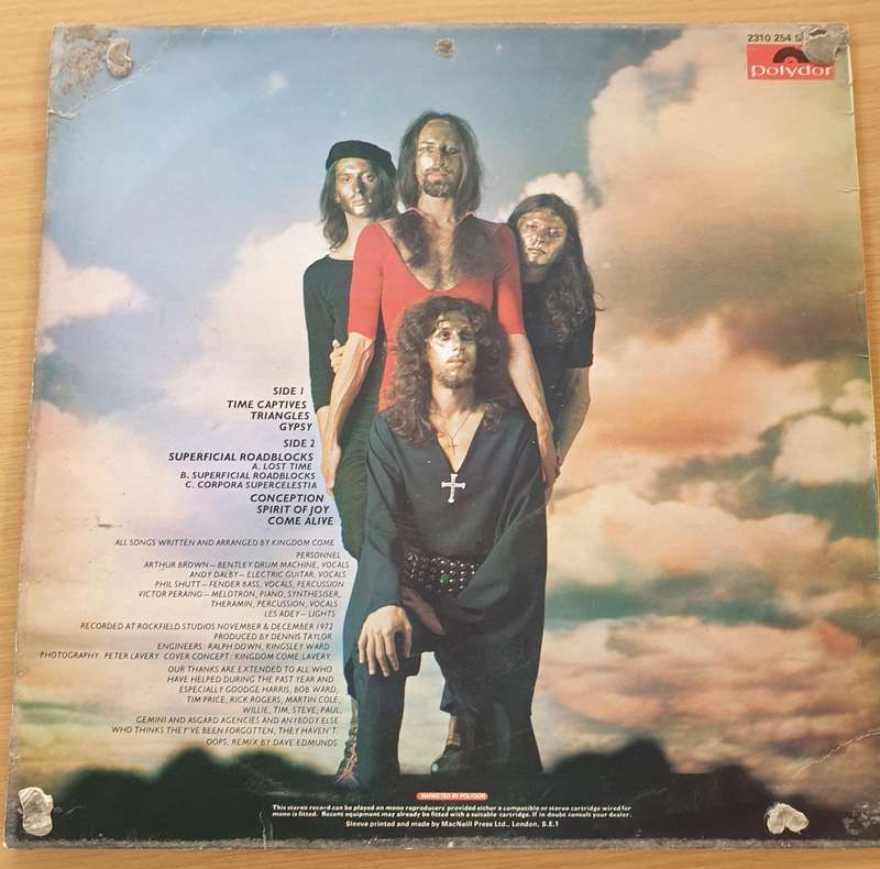 Kingdom Come  Journey (UK)  Vinyl LP Record  (VG-)