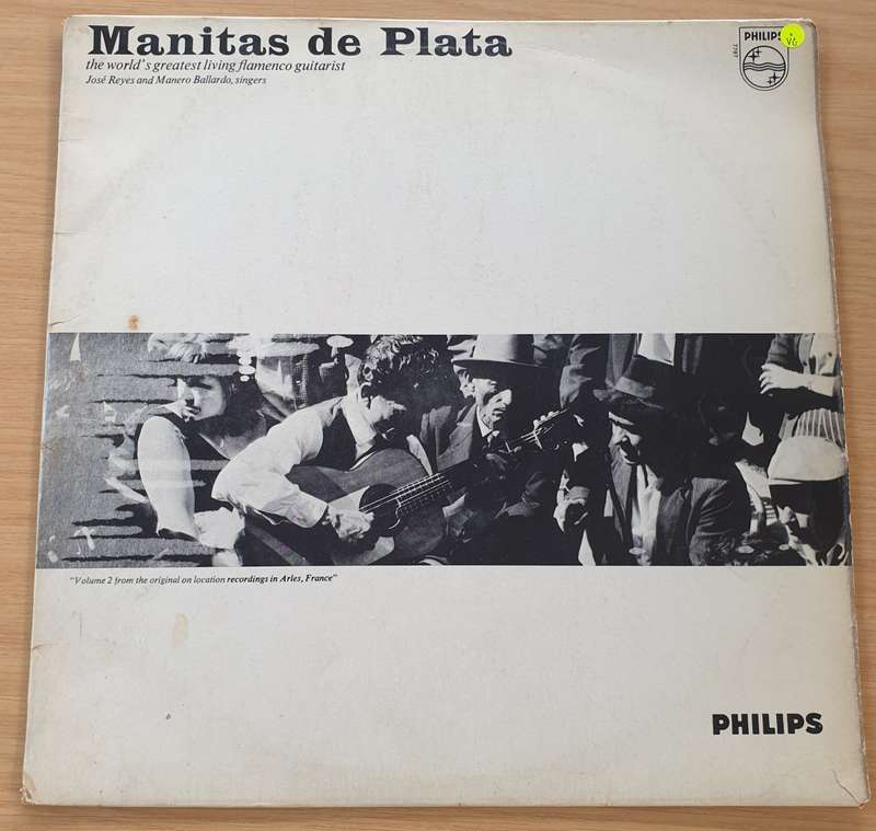Manitas De Plata - Flamenco Guitar - Vinyl LP Record (VG)