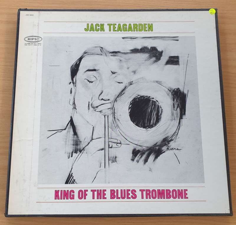 Jack Teagarden  King Of The Blues Trombone- 3x Vinyl LP Record Set (VG+) (Copy)