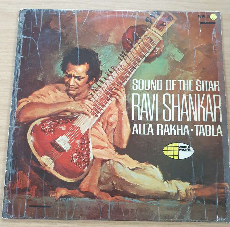 Ravi Shankar, Alla Rakha  Sound Of The Sitar - Vinyl LP Record (VG)