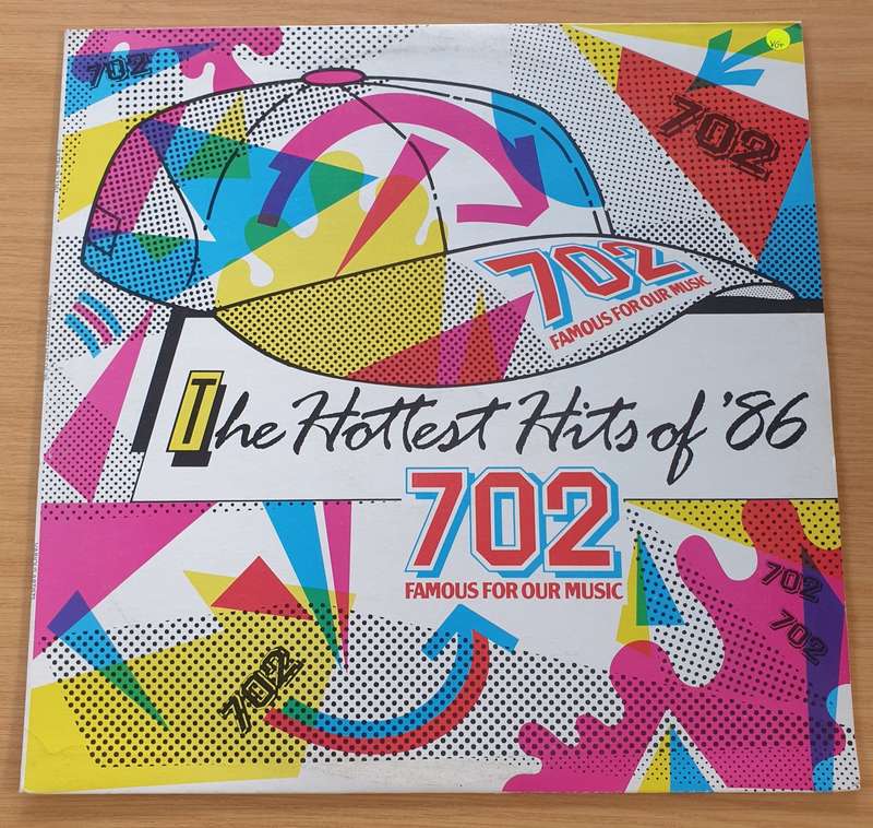 702 - The Hottest Hits of '86 - Vinyl LP Record  (VG+)