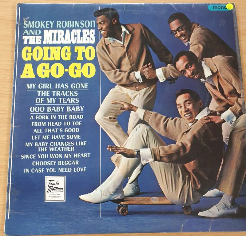 Smokey Robinson And The Miracles  Going To A Go-Go  Vinyl LP Record  (VG-)