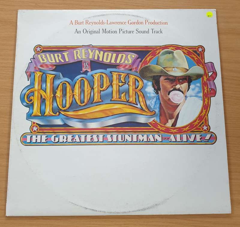 Hooper (Original Motion Picture Soundtrack) - Bill Justis - Vinyl LP Record  (VG+)