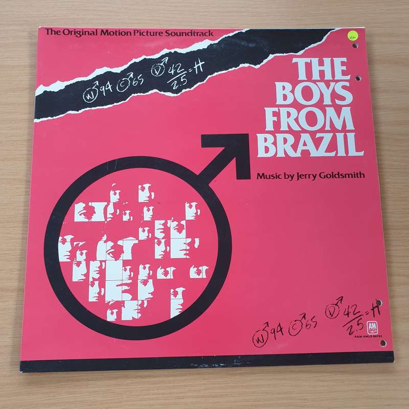 The Boys From Brazil  Jerry Goldsmith  Vinyl LP Record  (VG+)