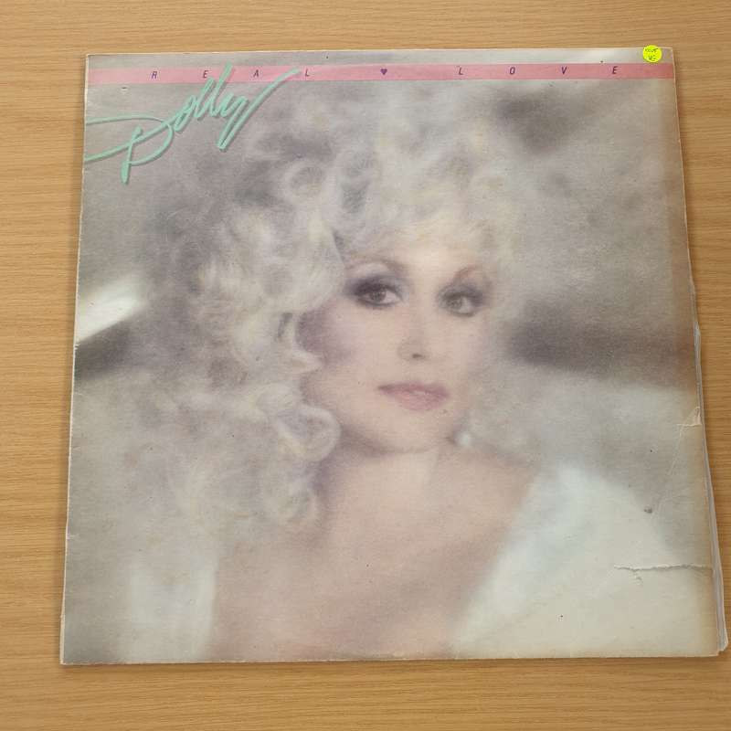 Dolly Parton  Real Love - Vinyl LP Record (VG)