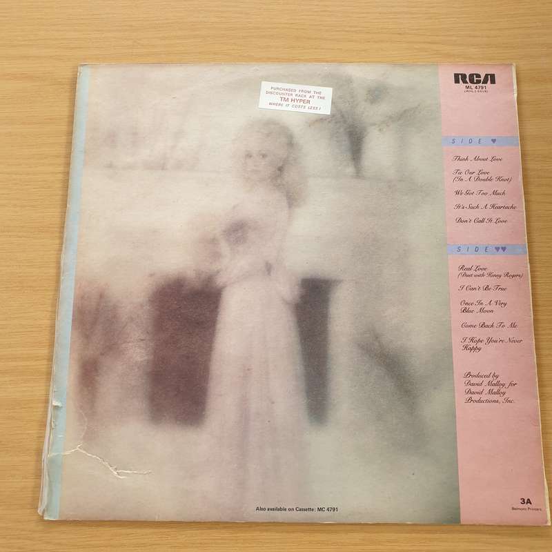 Dolly Parton  Real Love - Vinyl LP Record (VG)