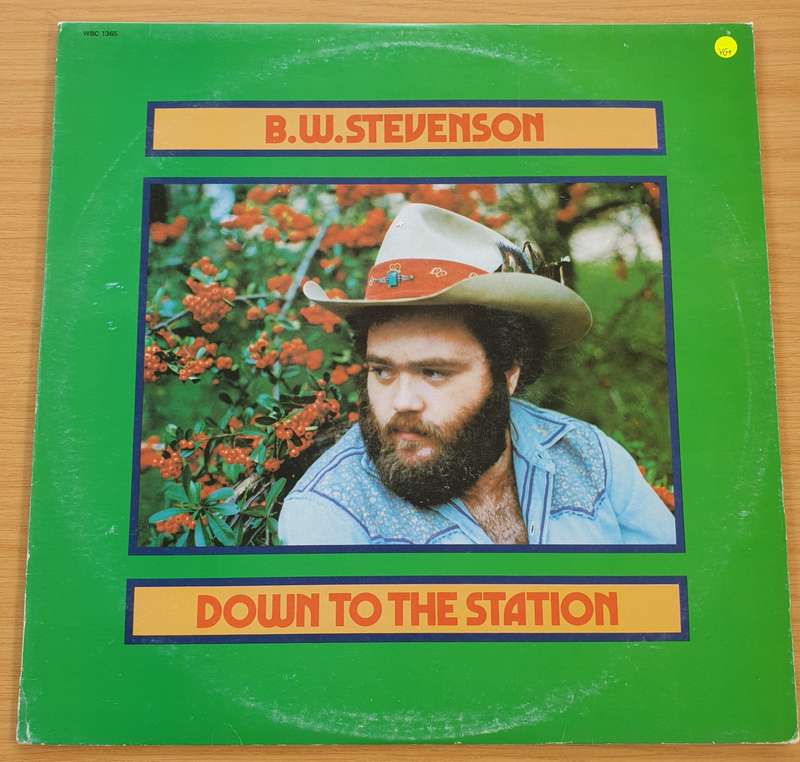 B.W. Stevenson  Down To The Station  Vinyl LP Record  (VG+)