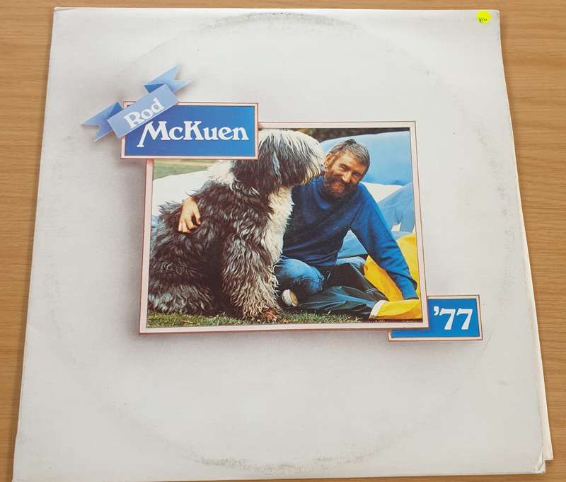 Rod McKuen  Rod McKuen '77  Vinyl LP Record  (VG+)