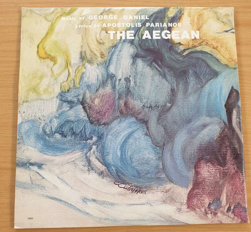 The Aegean - George Daniel  Vinyl LP Record  (VG+)