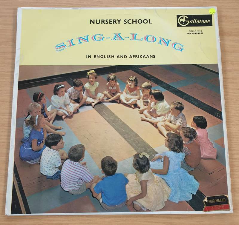 Archie Silansky - Nursery School Sing a Long - in English and Afrikaans  Vinyl LP Record  (VG+)