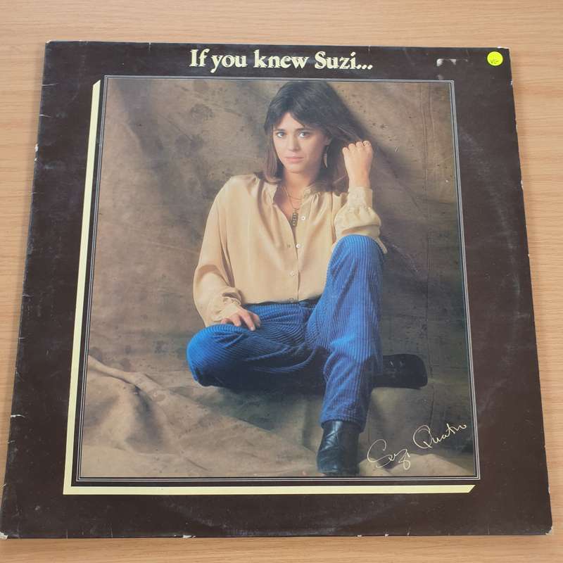 Suzi Quatro  If You Knew Suzi... -  Vinyl LP Record (VG)