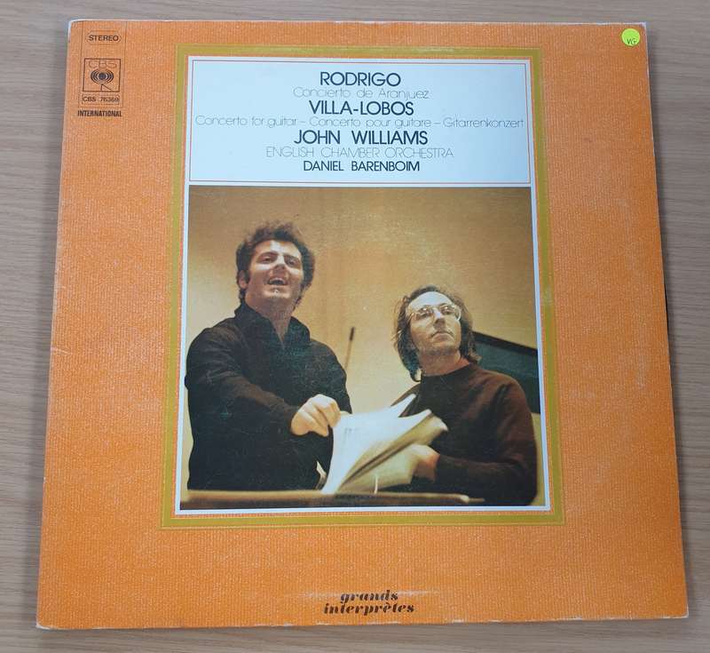 Rodrigo -  Concierto De Aranjuez - John Williams, English Chamber Orchestra, Daniel Barenboim -  ...