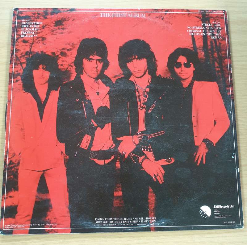Wild Horses  The First Album - Vinyl LP Record (VG+)
