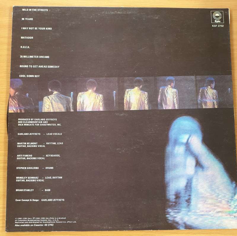 Garland Jeffreys  Rock & Roll Adult - Vinyl LP Record (VG+)