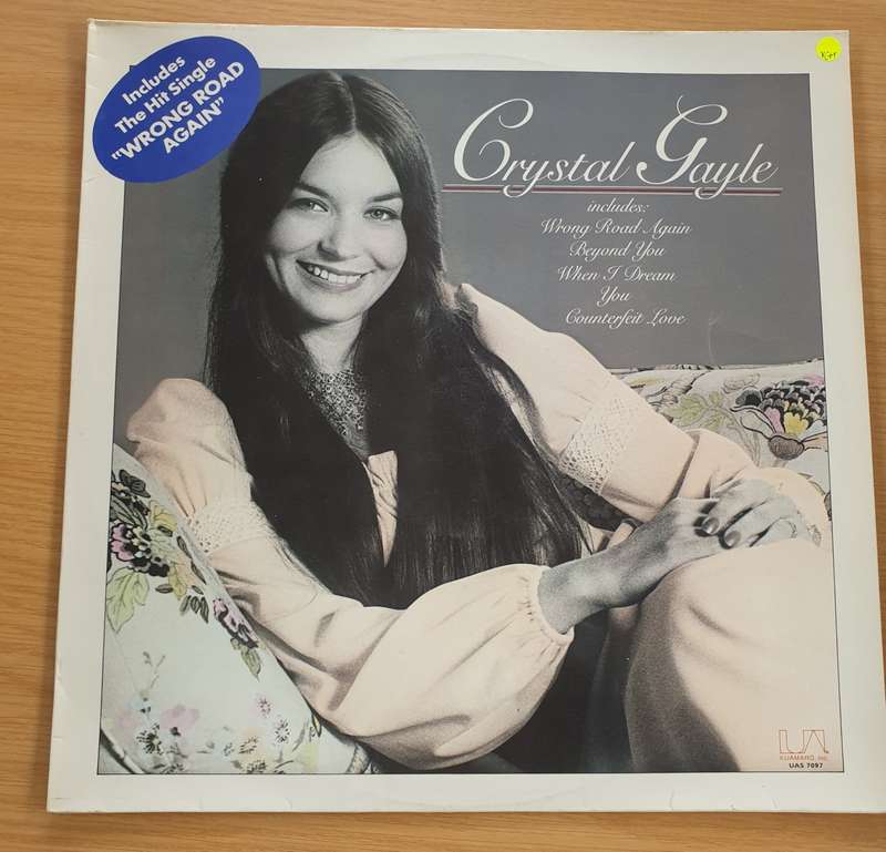 Crystal Gayle  Crystal Gayle - Vinyl LP Record (VG+)