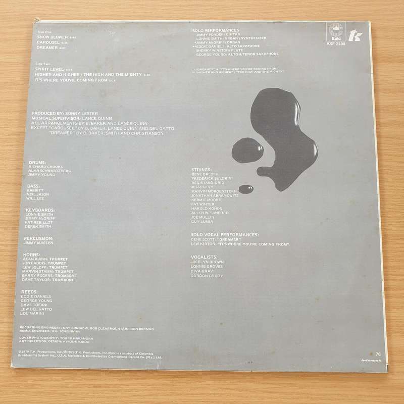 B. Baker Chocolate Co.  B. Baker Chocolate Co. - Vinyl LP Record (VG+)