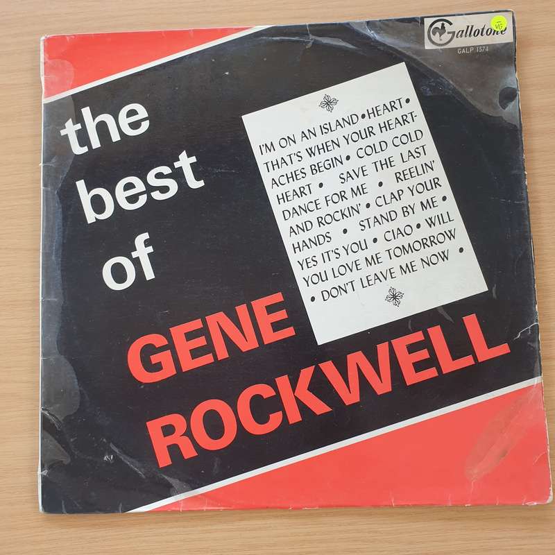 Gene Rockwell - The Best of - Vinyl LP Record  (VG-)