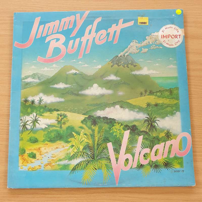ChJimmy Buffett  Volcano - Vinyl LP Record (VG+)