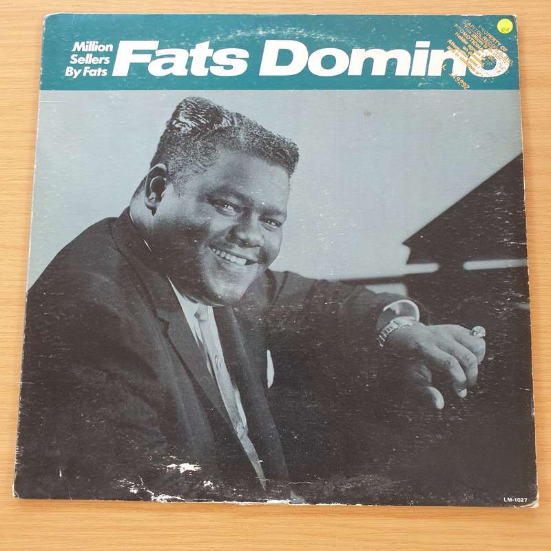 Fats Domino  Million Sellers By Fats - Vinyl LP Record (VG+)