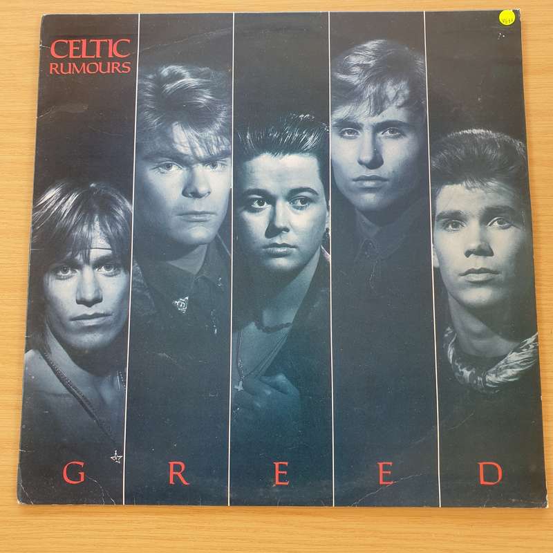 Celtic Rumours  Greed - Vinyl LP Record (VG+)