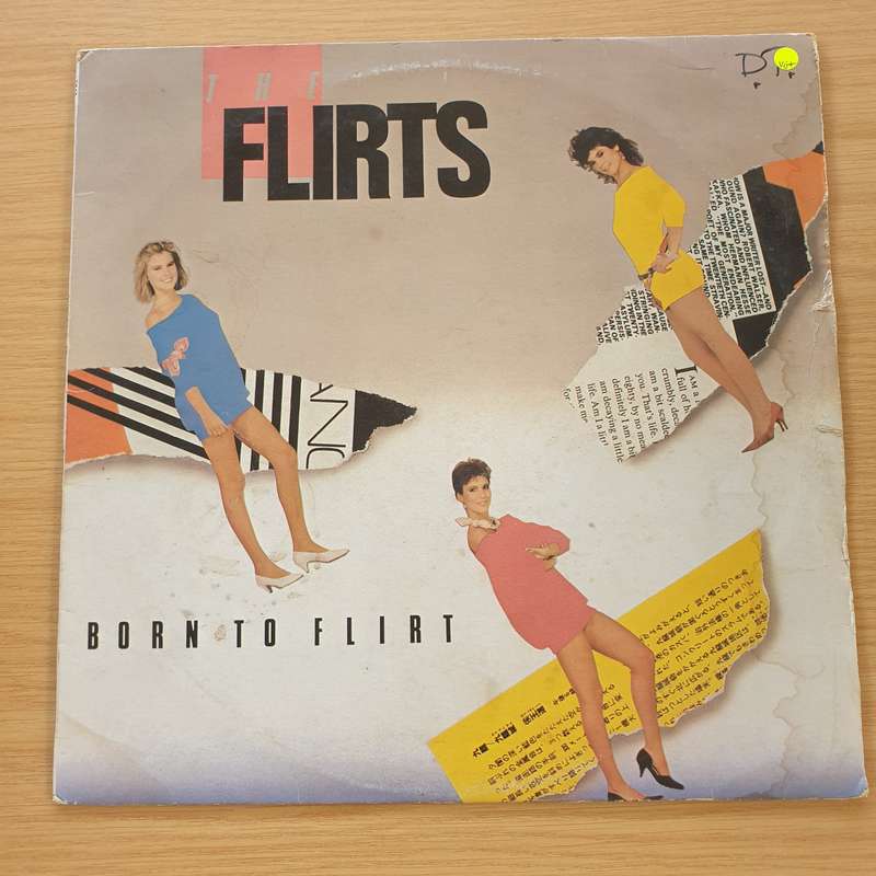 The Flirts  Born To Flirt - Vinyl LP Record (VG+)