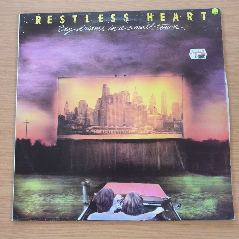 Restless Heart  Big Dreams In A Small Town - Vinyl LP Record (VG+)