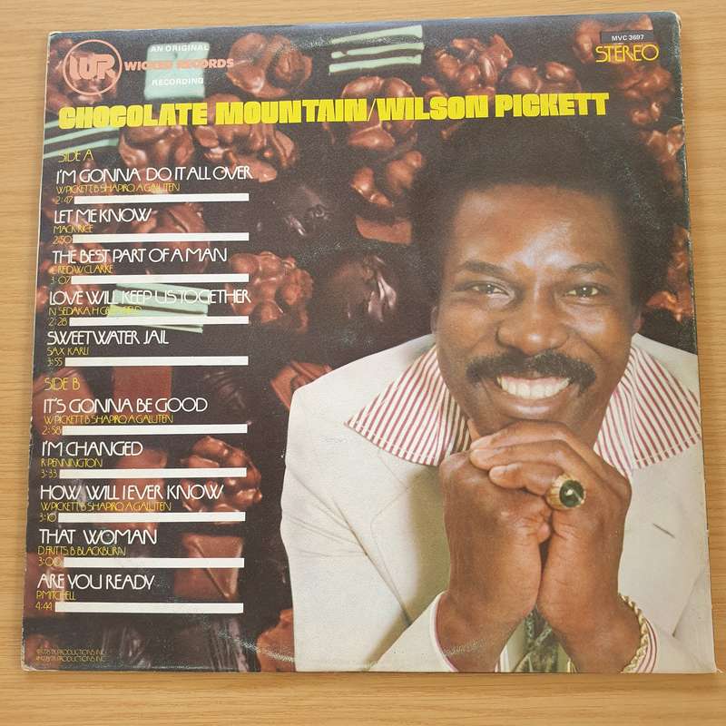 Wilson Pickett  Chocolate Mountain - Vinyl LP Record (VG+)