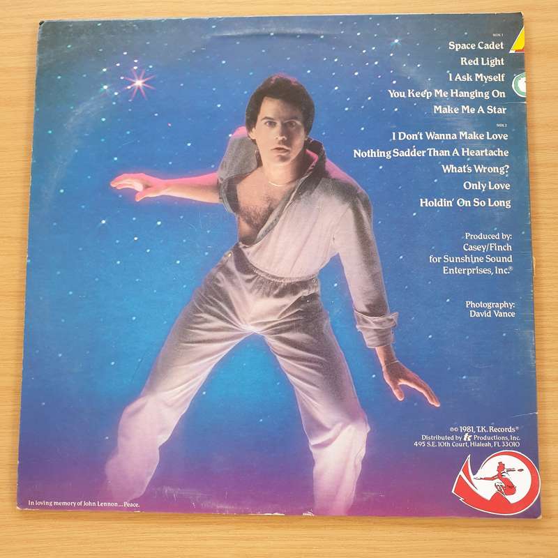 KC  Space Cadet Solo Flight (Instinct) - Vinyl LP Record  (VG+)