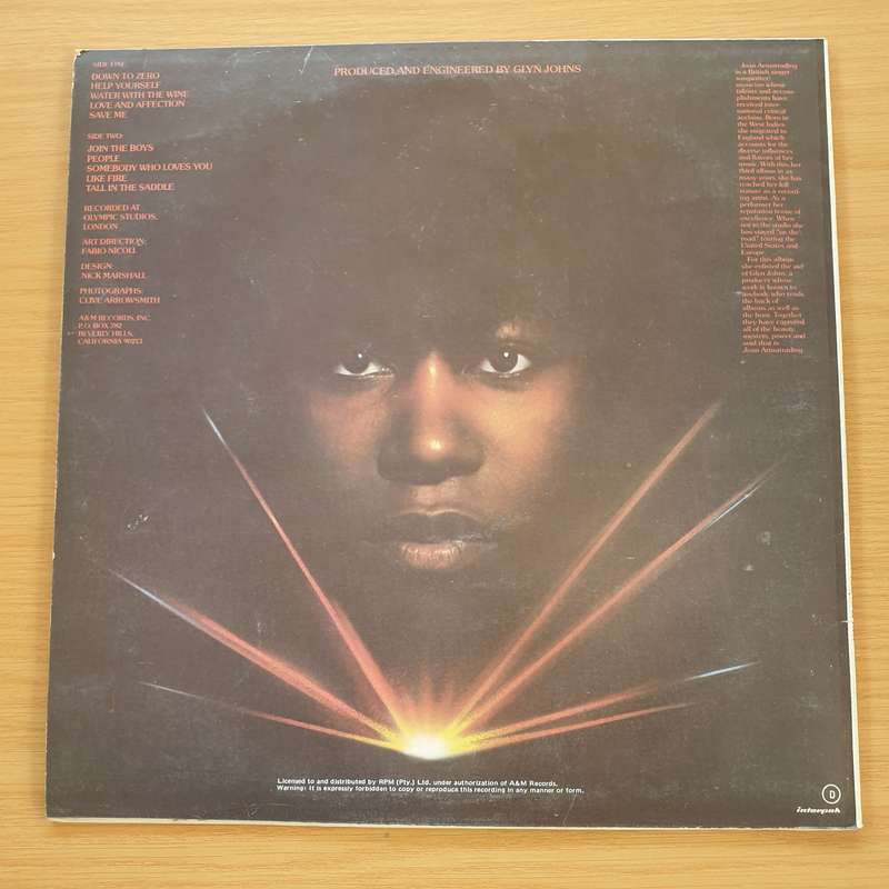 Joan Armatrading - Joan Armatrading  -  Vinyl LP Record (VG)