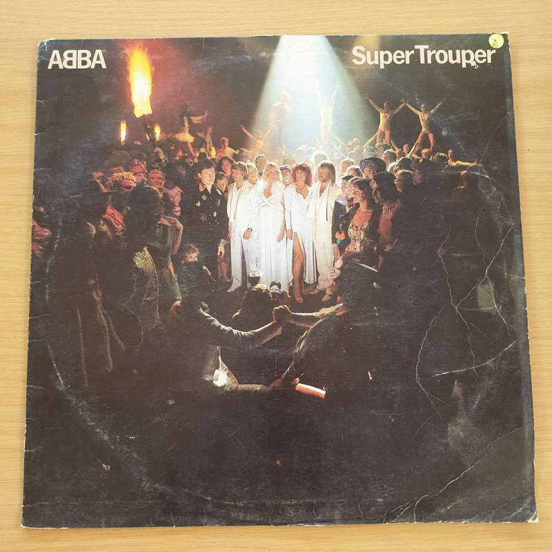 ABBA  SuperTrouper   Vinyl LP Record  (VG)