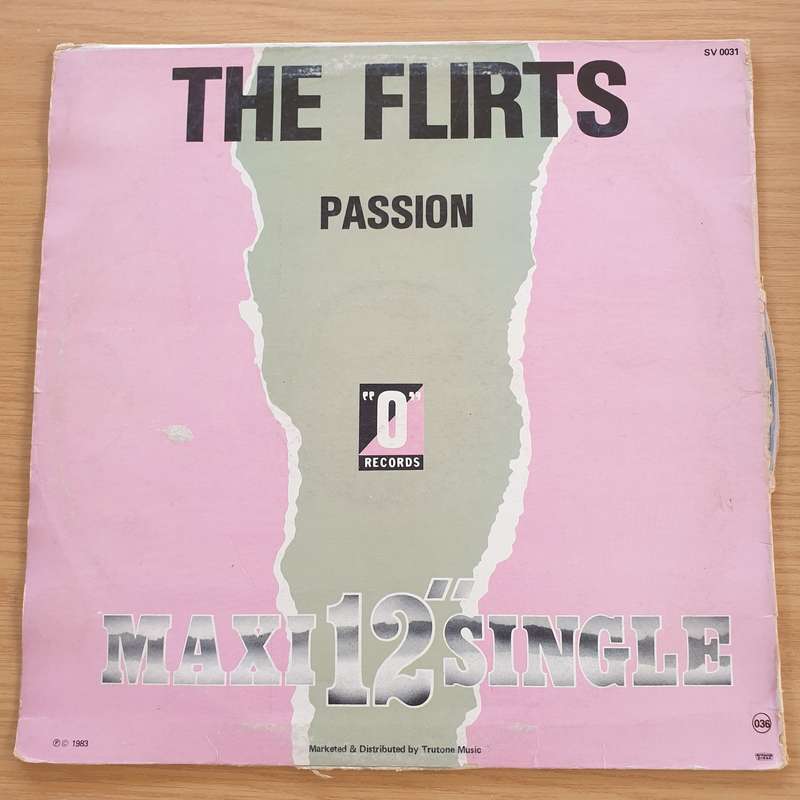 The Flirts  Passion  Vinyl LP Record (VG+)