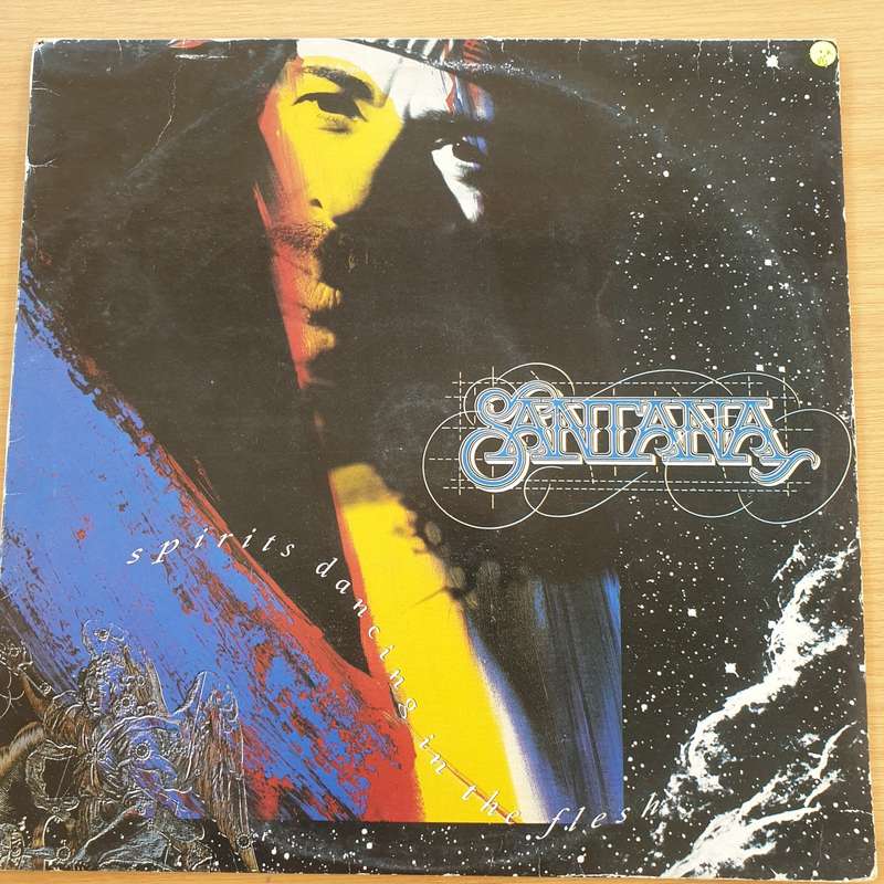 Santana  Spirits Dancing In The Flesh -  Vinyl LP Record (VG)