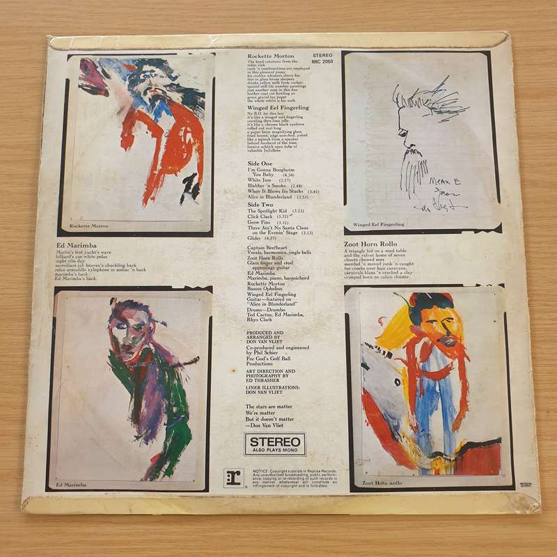 Captain Beefheart  The Spotlight Kid - Vinyl LP Record (VG+)