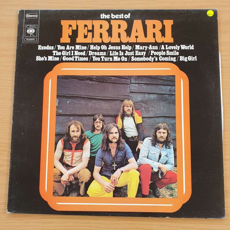 Ferrari  The Best Of Ferrari - Vinyl LP Record (VG+)