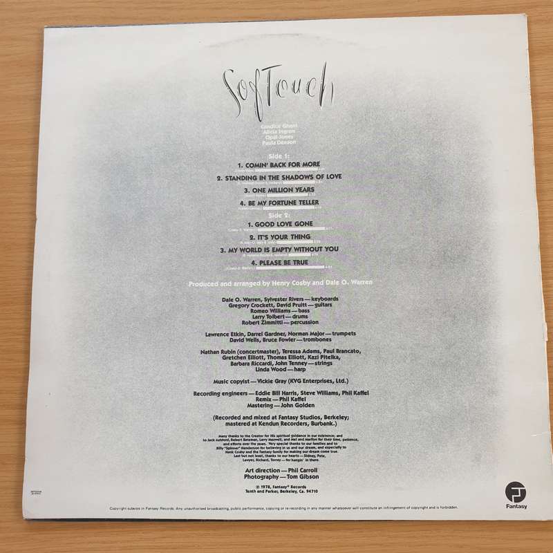 SofTouch  SofTouch - Vinyl LP Record (VG+)