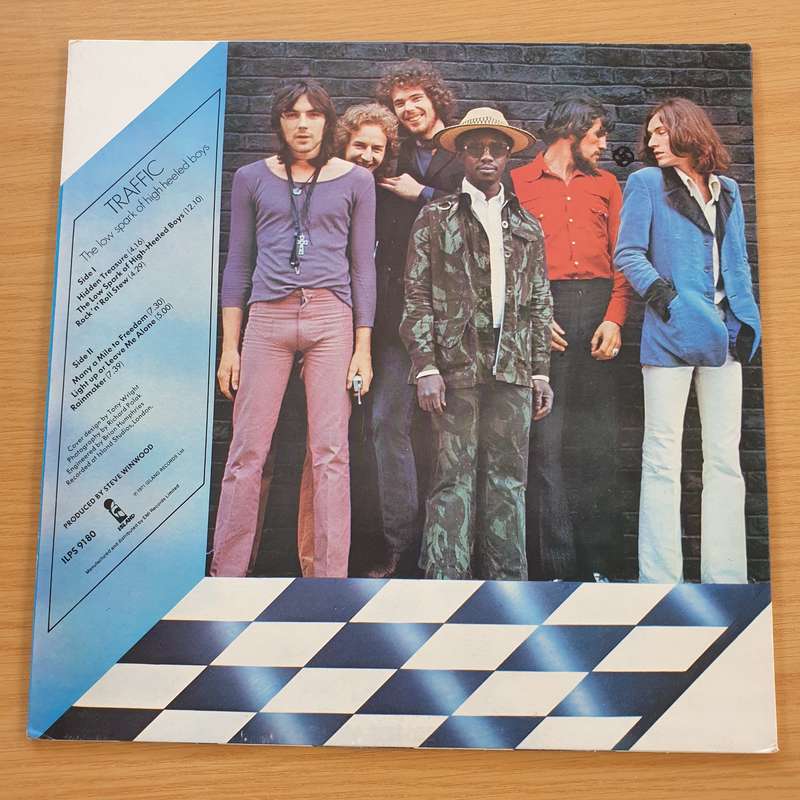 Traffic  The Low Spark Of High Heeled Boys (UK) - Vinyl LP Record (VG+)