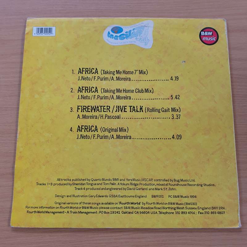 Fourth World  Fourth World - Vinyl LP Record (VG+)